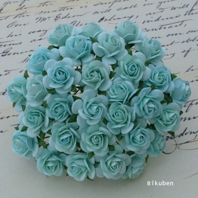 Wild Orchid - Roses 10mm - Pastel Green