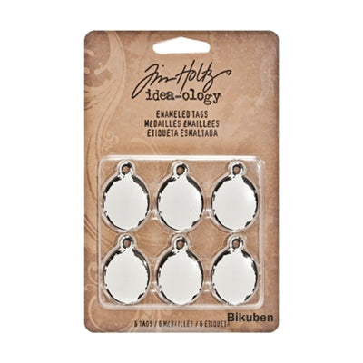 Tim Holtz - Ideaology - Enameled Tags