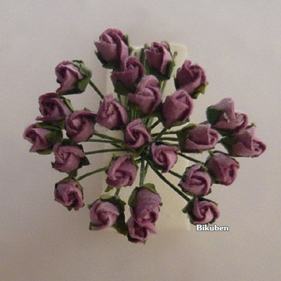 Wild Orchid - Rosebuds - Pink/ Lilac 4mm