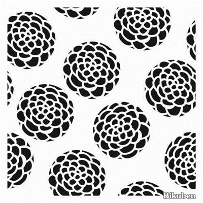 The Crafters Workshop - Scallop Flower 6x6"