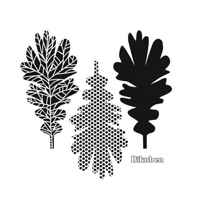 The Crafters Workshop - Pattern Leaves 6x6"