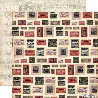 Carta Bella - Well Traveled - Postage 12x12"