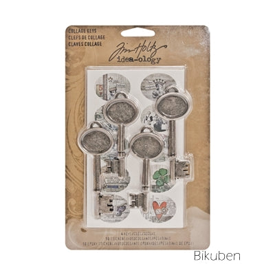 Tim Holtz Ideaology - Collage Keys
