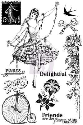 Prima - Cling Stamps - Divine Collection
