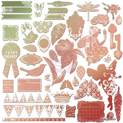 Prima - Resist Canvas - Fairy Rhymes