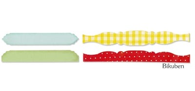 Sizzix - Decorative Strip Dies - Card Edges #2