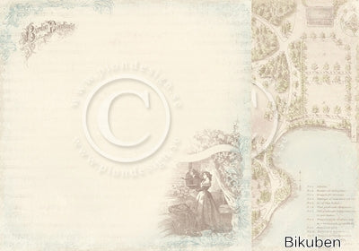 Pion Design - Vintage Garden - Lady 12x12"