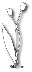 Memory Box - Dancing Tulips Die