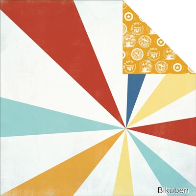 Carta Bella - Beach Boardwalk - Beach Ball 12x12"