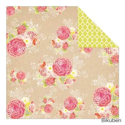 My Minds Eye - Find Your Wings & Fly - Up & Away - Krafty Floral 12x12"