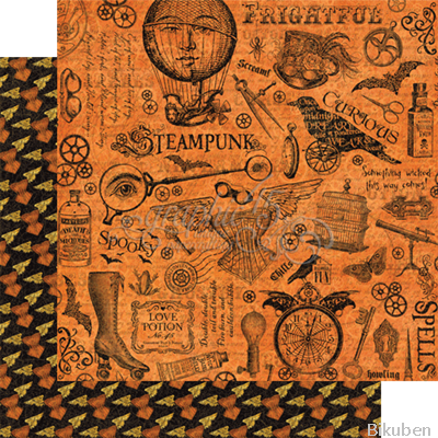 Graphic45 - Steampunk Spells - Mechanical Marvels 12x12"