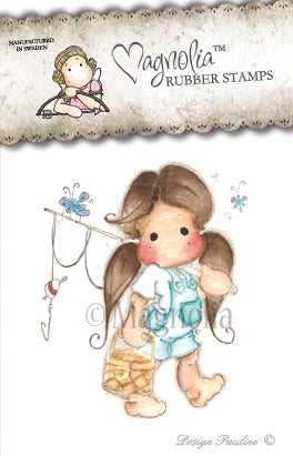 Magnolia - Sea Breeze - Gone Fishing Tilda Stamp