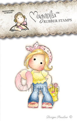 Magnolia - Sea Breeze - Playing on the Beach Tilda Stamp