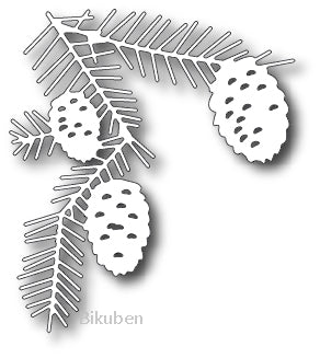 Memory Box - Pinecone Corner Die