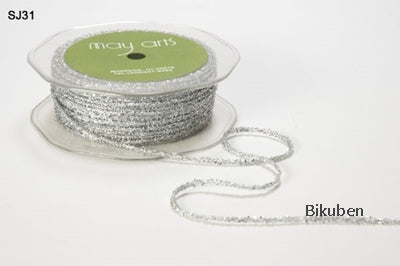 May Arts - String/Metallic - Silver - METERSVIS