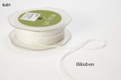 May Arts - String/Metallic - White - METERSVIS