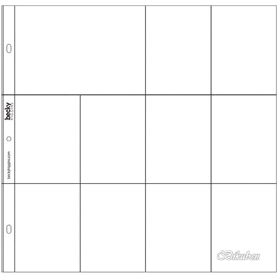 American Crafts - Project Life - Photo Pageprotectors DESIGN F