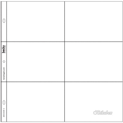 American Crafts - Project Life - Photo Pageprotectors DESIGN C