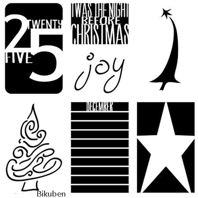 The Crafter's Workshop - Template - Twas the Night 12x12"