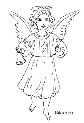 Melissa Frances - Cling Stamp - Angelic Tidings