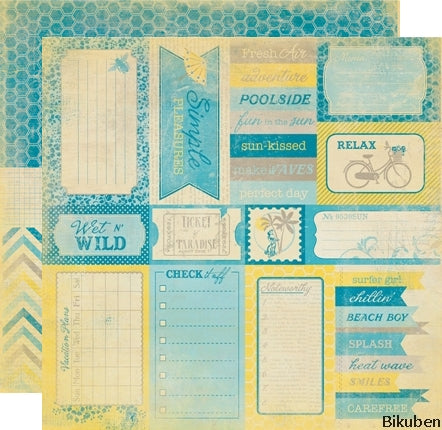 Authentique - Seasons - Enchancements 12x12"