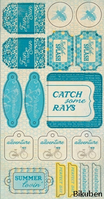 Authentique - Season Components Stickers