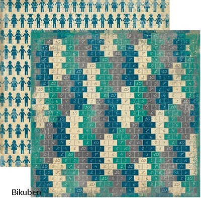 Authentique - Curiosity Paper - Determined 12x12"