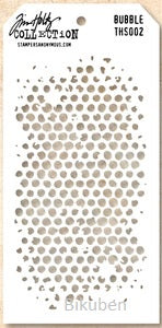 Tim Holtz: Layering Stencil - Bubble