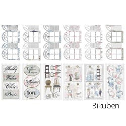 FabScraps - Journal Diecut Book - Shabbylicious