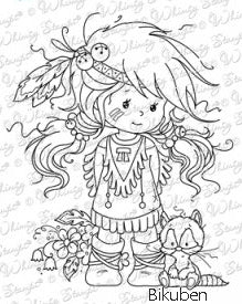 Whimsy Stamps - Cling mount - Lomasi