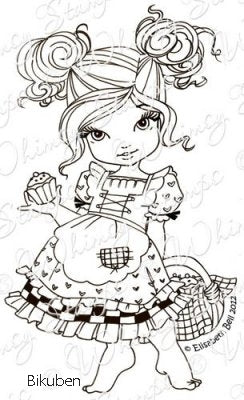 Whimsy Stamps - Cling mount - Cinnamon Sugar