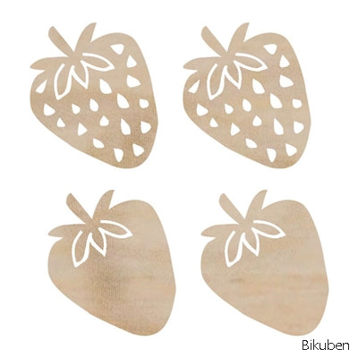 KaiserCraft - Wood Flourishes - Strawberry