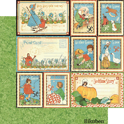 Graphic45 - Mother Goose - Story Time 12x12"