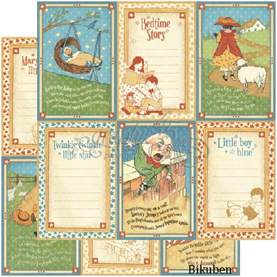 Graphic45 - Mother Goose - Little Boy Blue 12x12"