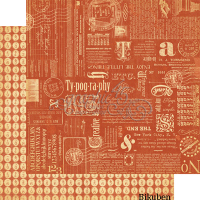 Graphic45 - Typography - Inspire 12x12"