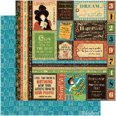 Graphic45 - Typography - Dream 12x12"