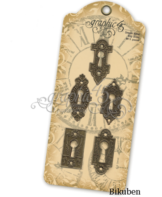 Graphic45 - Ornate Metal Key Holes