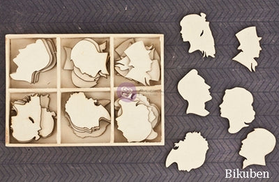 Prima - Wood Icons in a Box - Silhouette