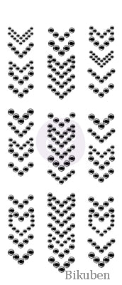 Prima - Say it in Crystals - Arrow - Black