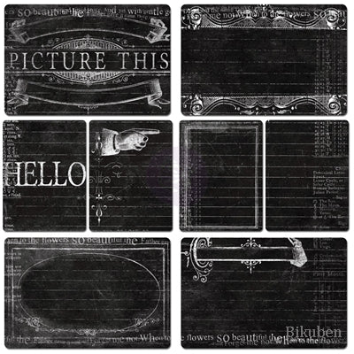 Prima - Everyday Vintage - Chalk Journal - Notecards 2