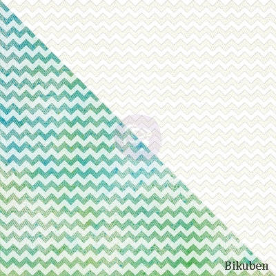 Prima - Resist Canvas Sheet - Chevron 12x12"