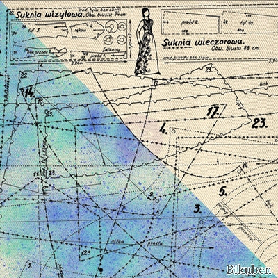 Prima - Resist Canvas Sheet - Seam Stress 12x12"