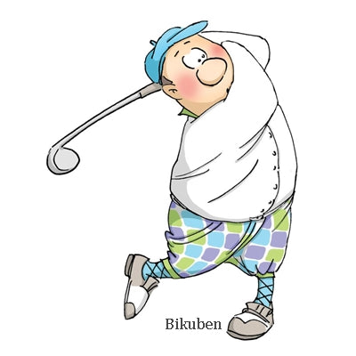 Art Impressions - Cling Mounted - Gordon Golfer Stamp