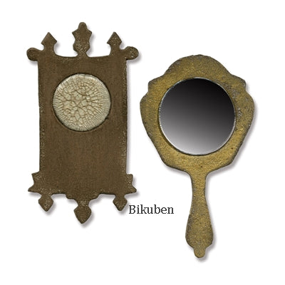 Tim Holtz Alterations - Movers & Shapers - Mini Mirror & Wall Clock Dies