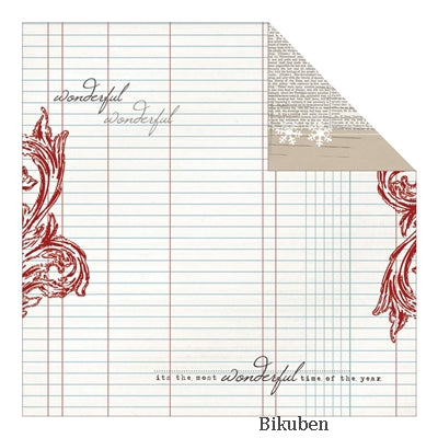 Teresa Collins - Santa's List - Ledger 12x12"