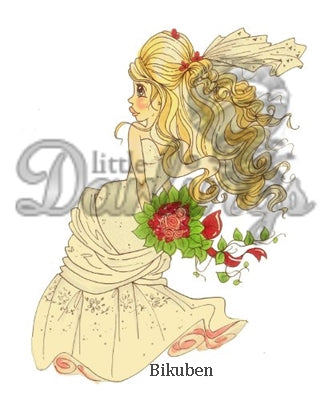 Little Darlings - Saturated Canary - Wedding Bells - Umontert Stempel