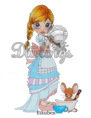 Little Darlings - Saturated Canary - Ratatoille - Umontert Stempel