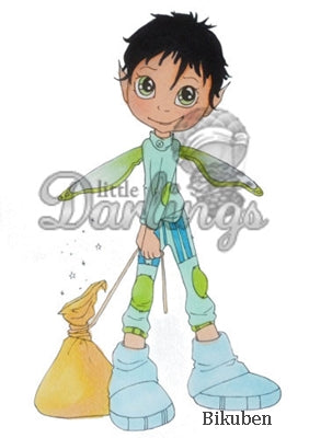 Little Darlings - Saturated Canary - Toby - Umontert Stempel