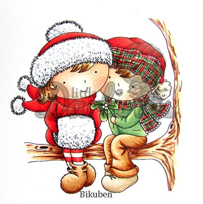 Little Darlings - CandiBean - Winter Moments - Umontert Stempel