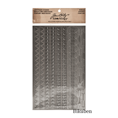 Tim Holtz - Ideaology - Industirous Stickers - Borders